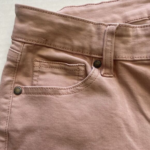 Buffalo David Bitton Women’s AUBREY Mid Rise Pink Ankle Jeans Stretch Size 10/30 - Picture 3 of 16